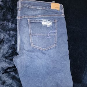 American Eagle Ripped Skinny Jeans size 18